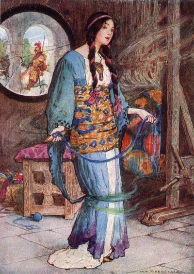 سيدة شالوت بواسطة بعد ويليام هنري ماريجسون